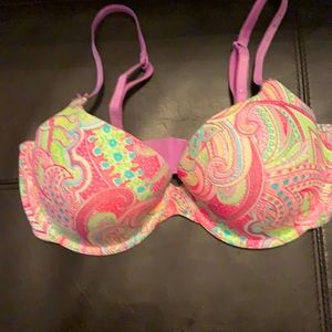 VS paisley print bra!